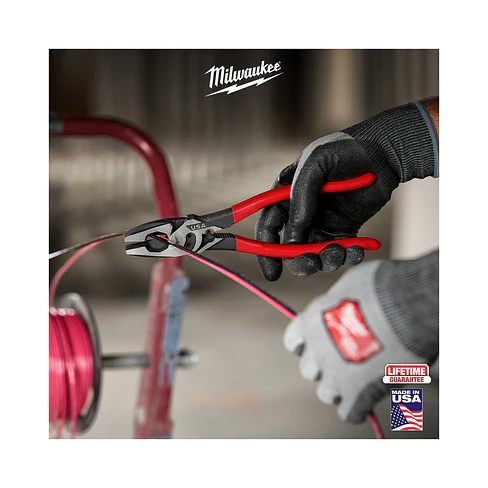 Alicate Universal Milwaukee Electricista Crimpeador Hecho En Usa MT500C 6