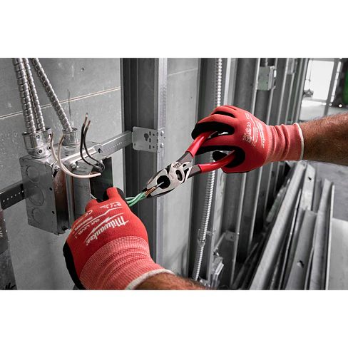 Alicate Universal Milwaukee Electricista Crimpeador Hecho En Usa MT500C 14