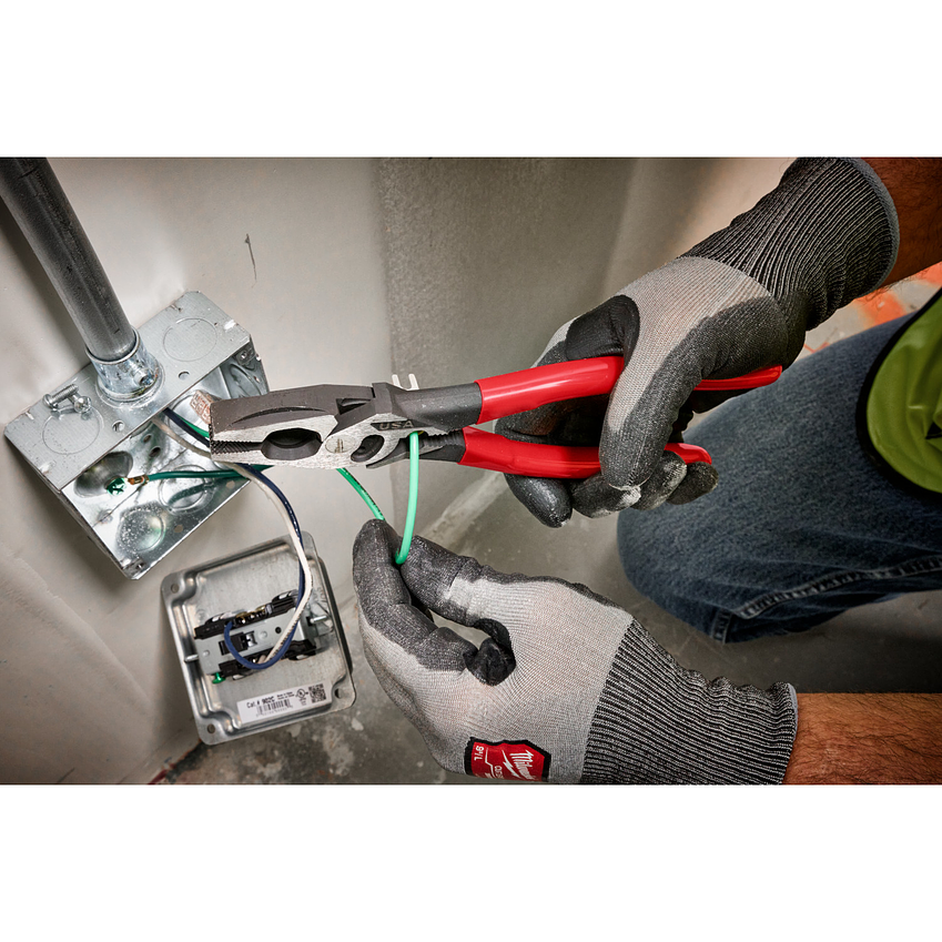 Milwaukee Alicate Universal Electricista Crimpeador Hecho En Usa MT500C 16