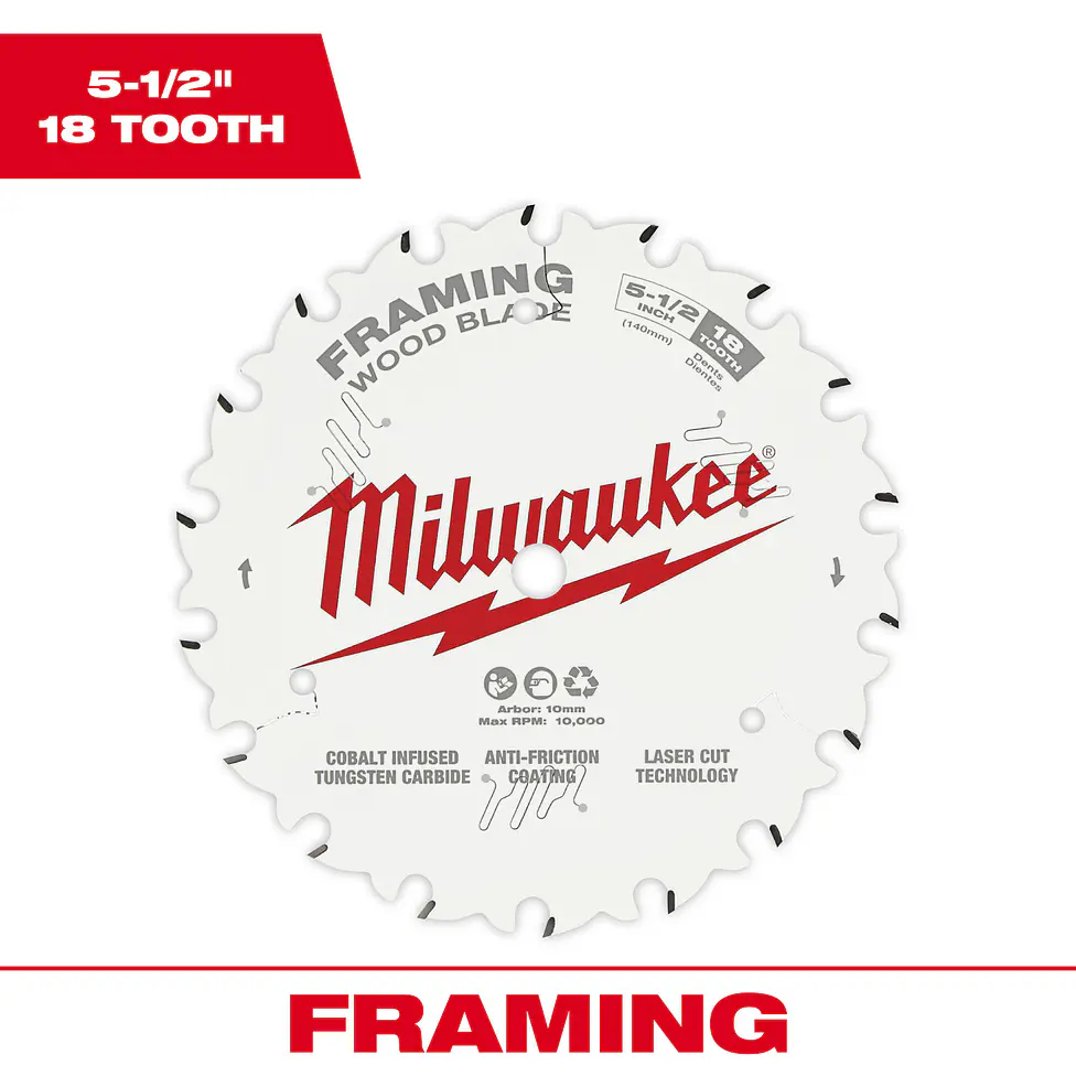 Milwaukee Disco Sierra Circular 5-1/2