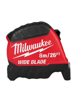 Milwaukee Huincha De Medir 8 Metros Hoja Ancha 48-22-1226 Wide Blade