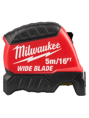 Milwaukee Huincha De Medir 5 Metros Hoja Ancha 48-22-1217 Wide Blade