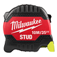 Milwaukee Huincha De Medir 10 Metros STUD Resistente 48-22-1436 - Miniatura 1
