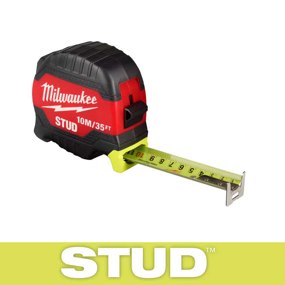 Huincha De Medir 10 Metros Milwaukee STUD 48-22-1436 3