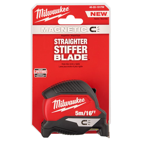  Huincha De Medir 5 Metros Milwaukee Punta Magnética 48-22-1017M 3