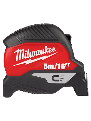 Milwaukee Huincha De Medir 5 Metros Punta Magnética 48-22-1017M