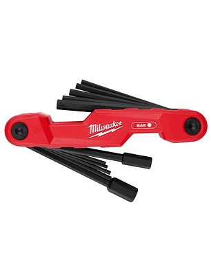Milwaukee Juego De 11 Llaves Allen Sae Plegables 48-22-2180