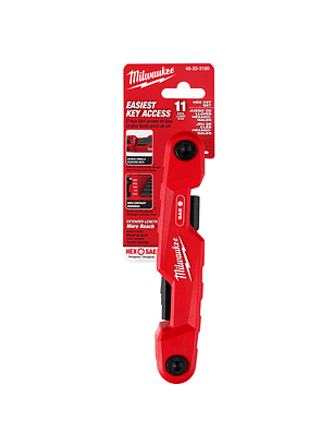 Milwaukee Juego De 11 Llaves Allen Sae Plegables 48-22-2180