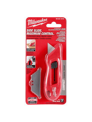 Milwaukee Cuchillo Compacto De Hoja Retráctil 48-22-1516