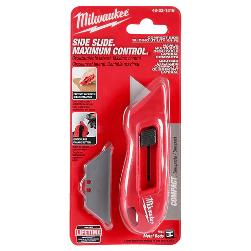 Milwaukee Cuchillo Compacto De Hoja Retráctil 48-22-1516 2