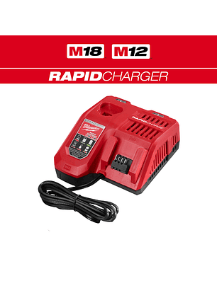 Milwaukee Cargador Rápido Dual M18/M12 Carga Rápida 48-59-1808