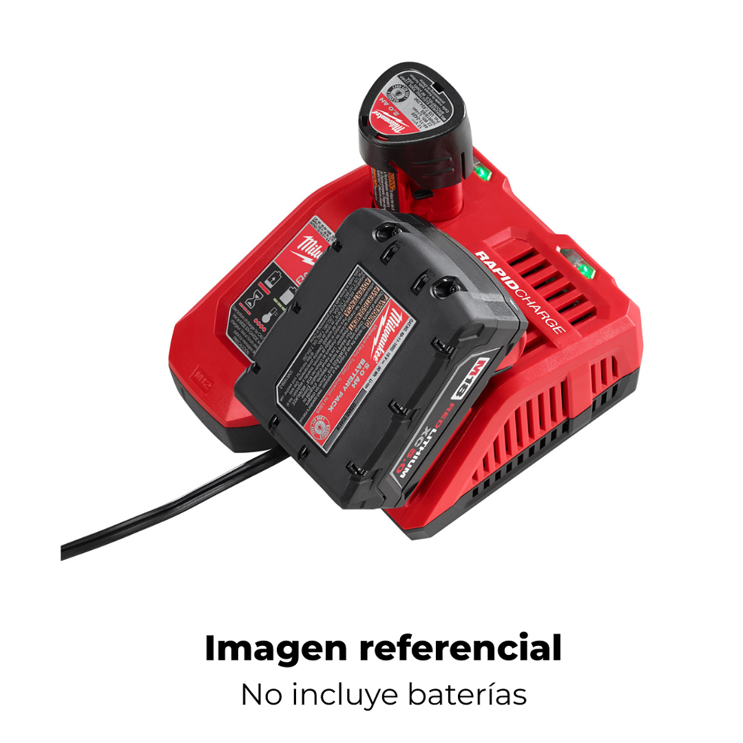 Milwaukee Cargador Rápido Dual M18/M12 Carga Rápida 48-59-1808 5