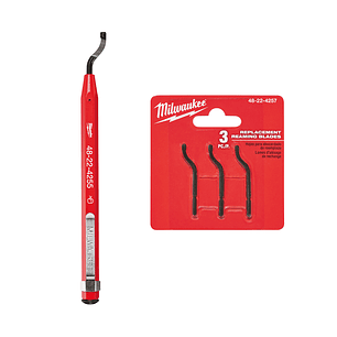 Milwaukee Escariador Tipo Lápiz Pvc Y Cobre + 3 Repuestos