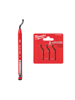 Milwaukee Escariador Tipo Lápiz Pvc Y Cobre + 3 Repuestos