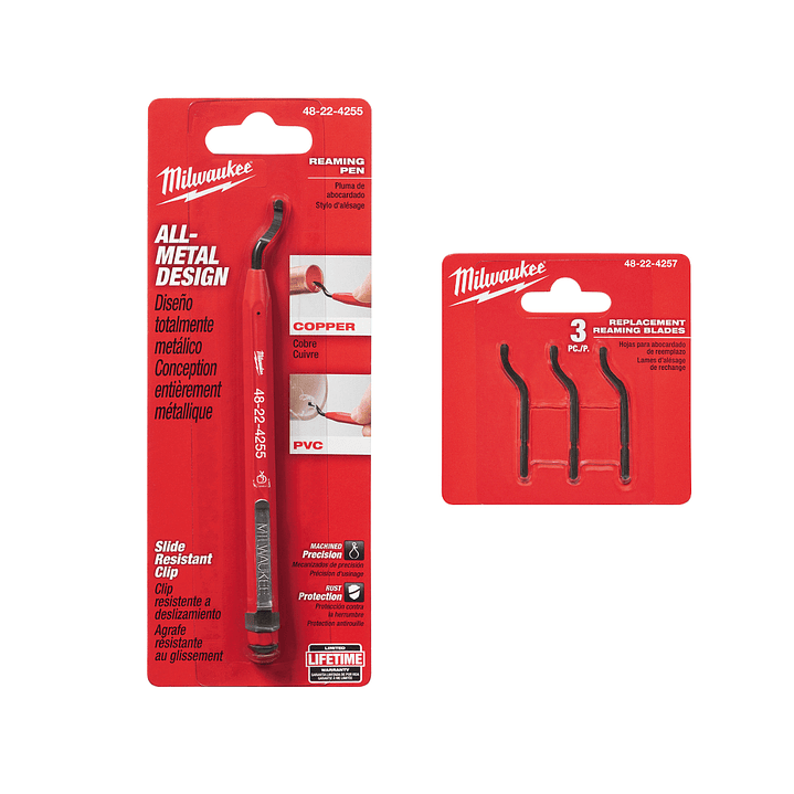 Milwaukee Escariador Tipo Lápiz Pvc Y Cobre + 3 Repuestos 2