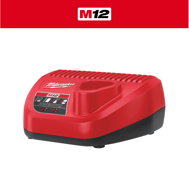Milwaukee Cargador M12 estándar 220V 1