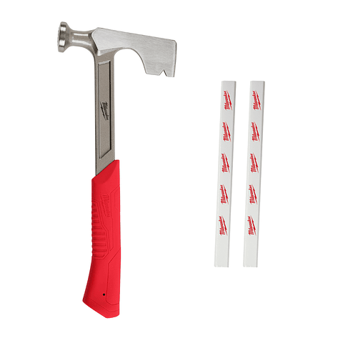 Milwaukee Martillo 15 Oz Para Trabajar Volcanita 48-22-9060