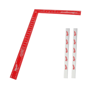 Milwaukee Escuadra De Aluminio Métrica 400 X 600 Mm Mlsq124