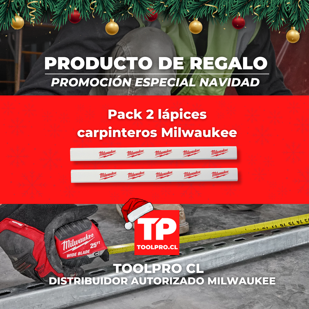 Milwaukee Huincha De Medir 8 Metros Hoja Ancha 48-22-1226 Wide Blade 2