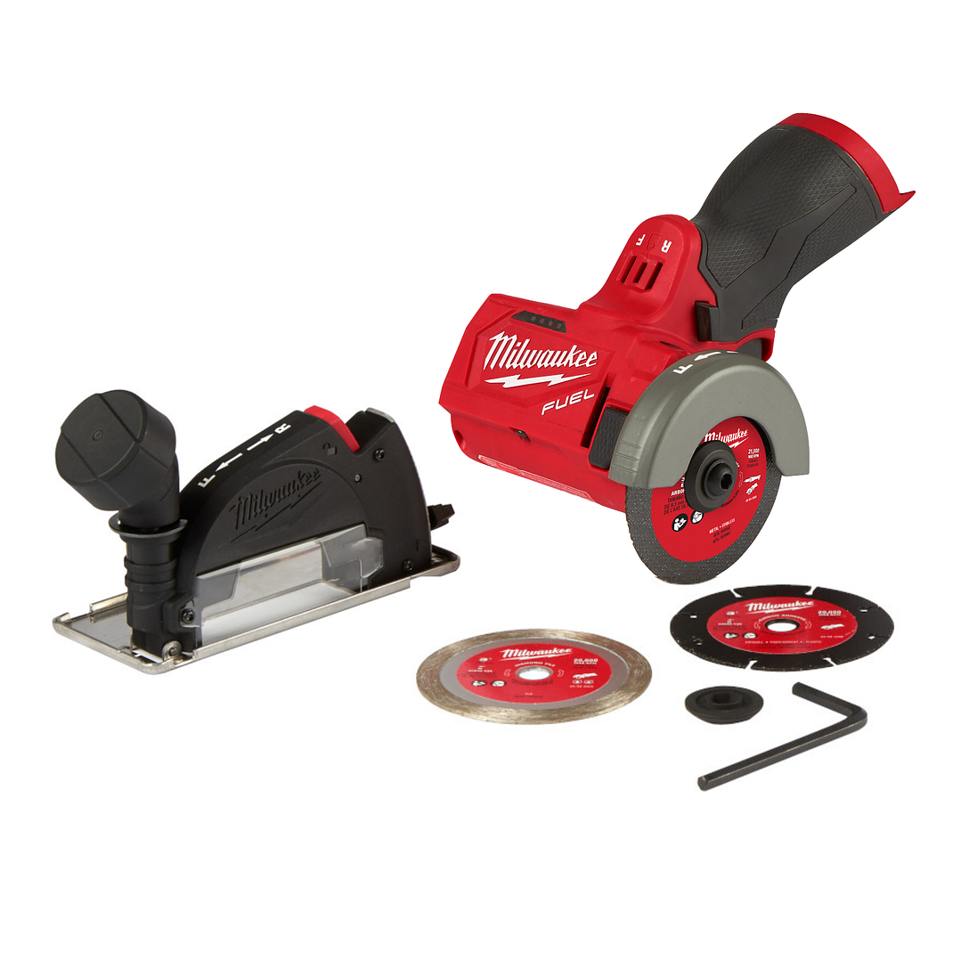 Milwaukee Herramienta De Corte M12 Fuel Mini Esmeril 2522-20 + Batería 5 Ah 3