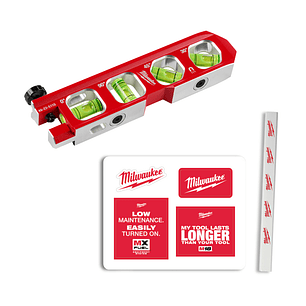 Milwaukee Nivel Torpedo Magnético 16cm Con tornillo 48-22-5110