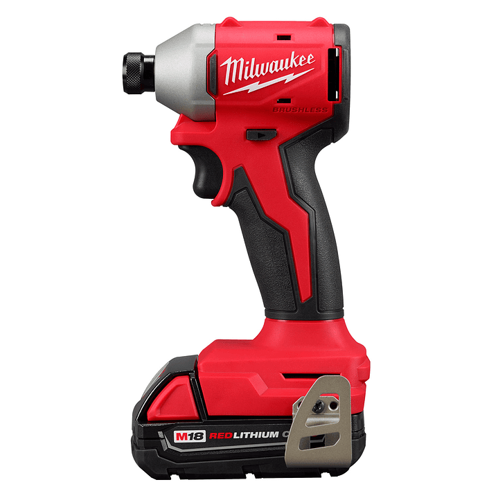 Milwaukee Kit Atornillador de Impacto Compacto M18 Brushless 3650-20 4