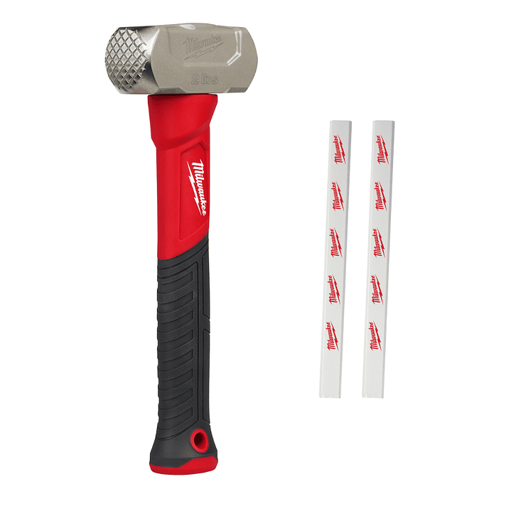 Milwaukee Combo Martillo 2 Libras Acero Forjado 48-22-9311 1