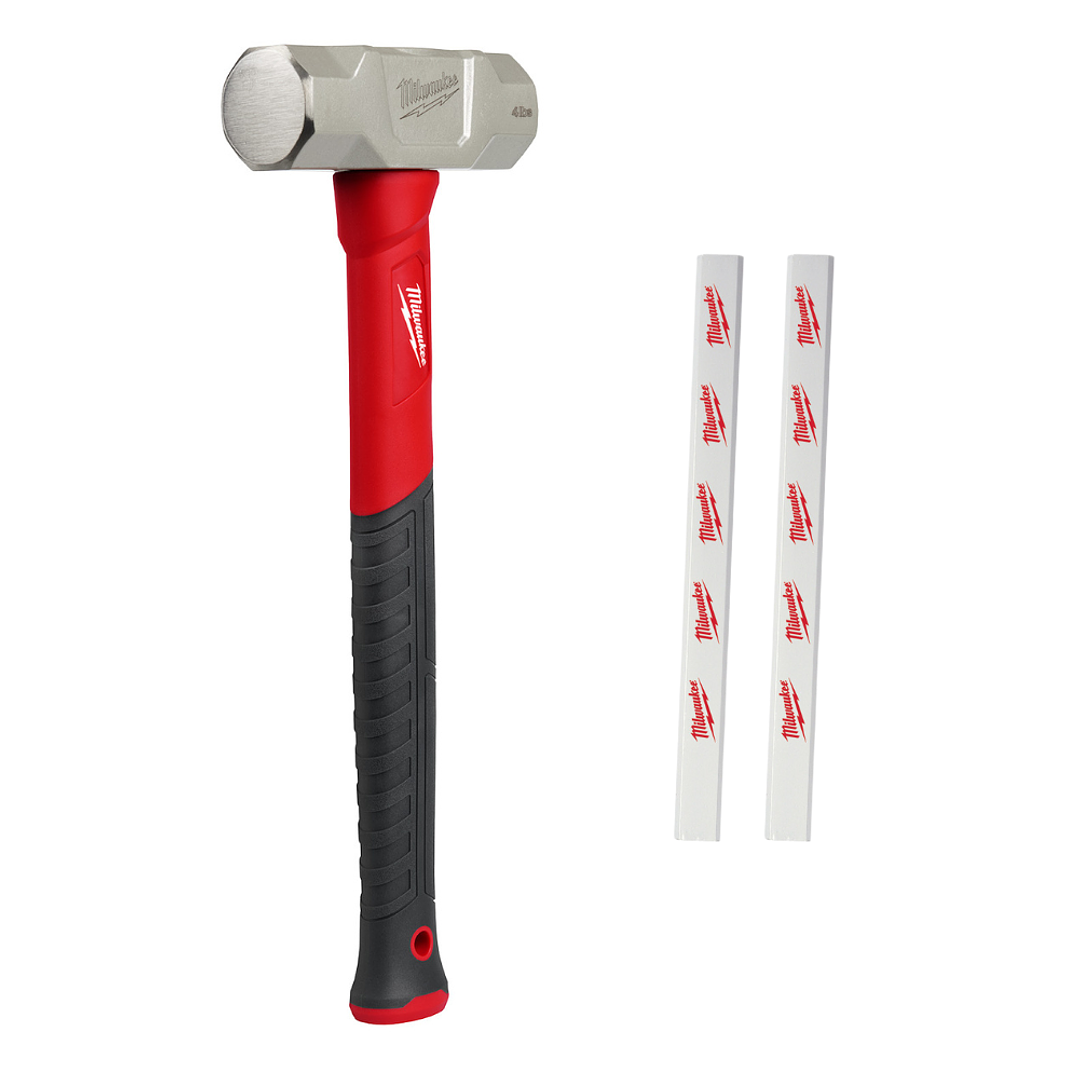 Milwaukee Mazo de Ingeniería - Combo 4 Libras Acero Forjado 48-22-9314 1