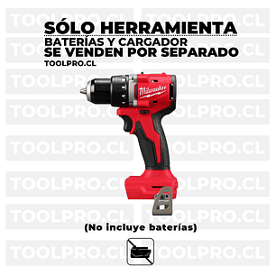 Milwaukee Taladro Atornillador Compacto M18 Brushless 3601-20
