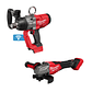 Llave de impacto 1 Pulgada Milwaukee M18 FUEL Alto Torque One-Key 2867-20 + Esmeril  - Miniatura 1