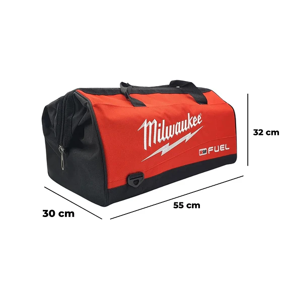 Bolso Milwaukee Resistente Con Correa M18 Fuel 55 Cm 2