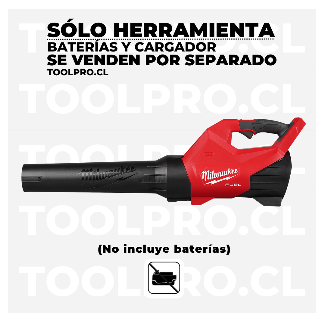 Sopladora Inalámbrica Milwaukee M18 Fuel 500 CFM 3017-20 11