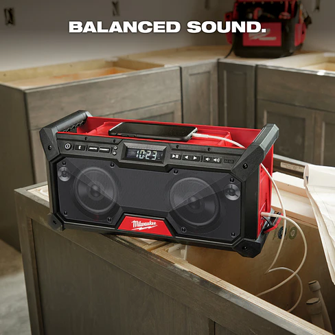 Parlante Bluetooth Milwaukee M18 Jobsite con radio AM/FM 2952-20 7