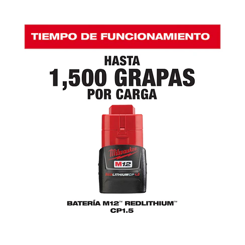 Engrapadora De Corona 10mm (3/8) Milwaukee M12 2447-20 3