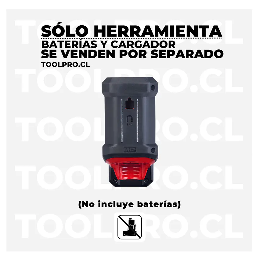 Foco Led Magnético 700 Lúmenes Milwaukee M12 Rover Usb Power Bank 2367-20 2