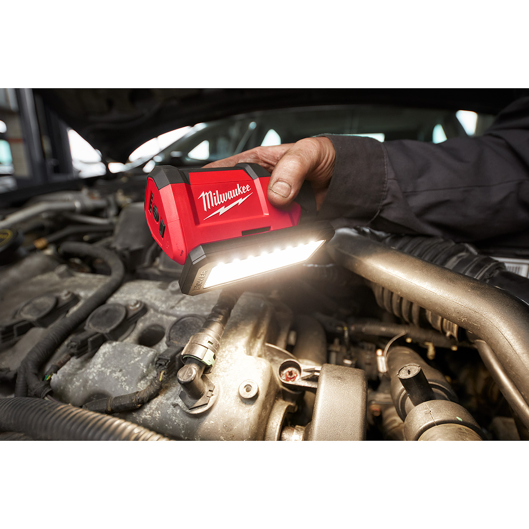 Foco Led Magnético 700 Lúmenes Milwaukee M12 Rover Usb Power Bank 2367-20 16