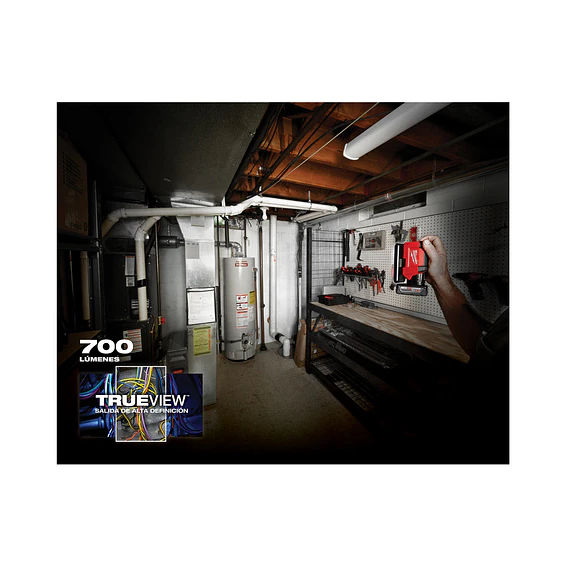 Foco Led Magnético 700 Lúmenes Milwaukee M12 Rover Usb Power Bank 2367-20 17