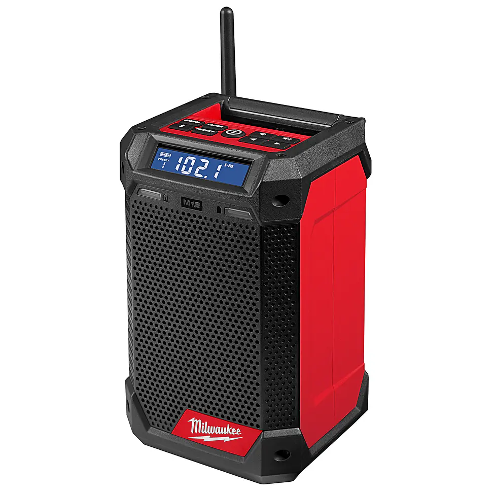Radio Bluetooth Milwaukee + Cargador De Batería M12 2951-20 1