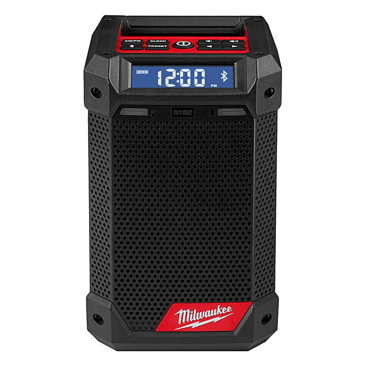 Radio Bluetooth Milwaukee + Cargador De Batería M12 2951-20 3