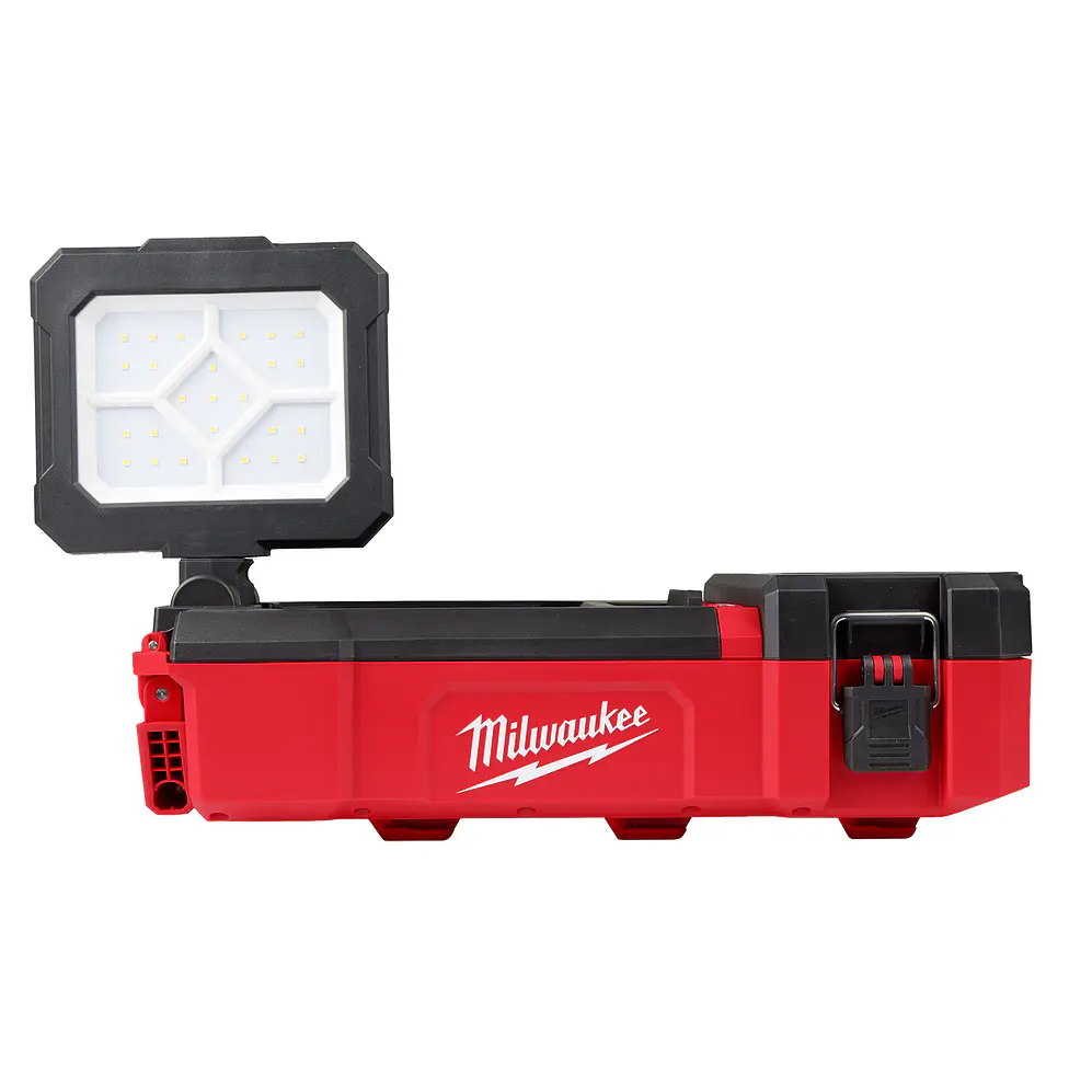Foco Led Milwaukee M12 Packout Cabezal Giratorio 1400 Lúmenes 2356-20 1