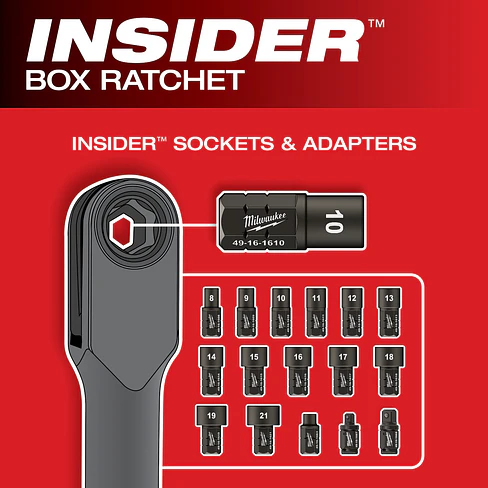 Kit Chicharra Extendida Milwaukee M12 Fuel Insider 3050-21 25