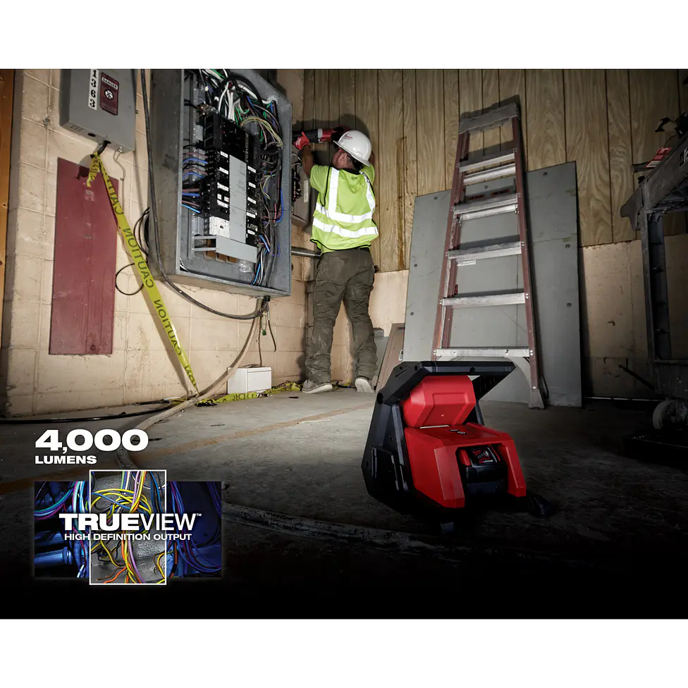 Foco Led Milwaukee M18 Rover 4000 Lúmenes Ip54 2366-20 8