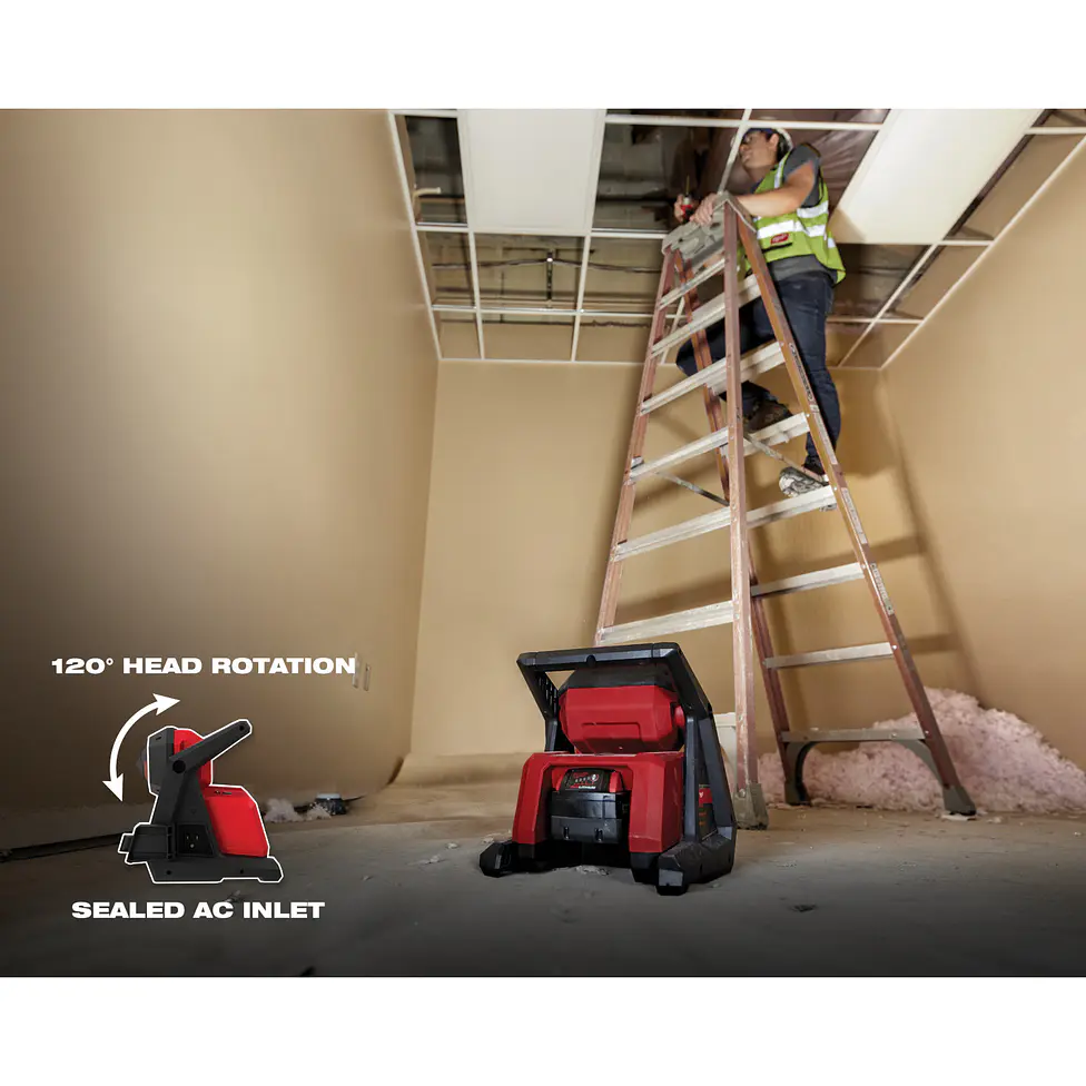 Foco Led Milwaukee M18 Rover 4000 Lúmenes Ip54 2366-20 9