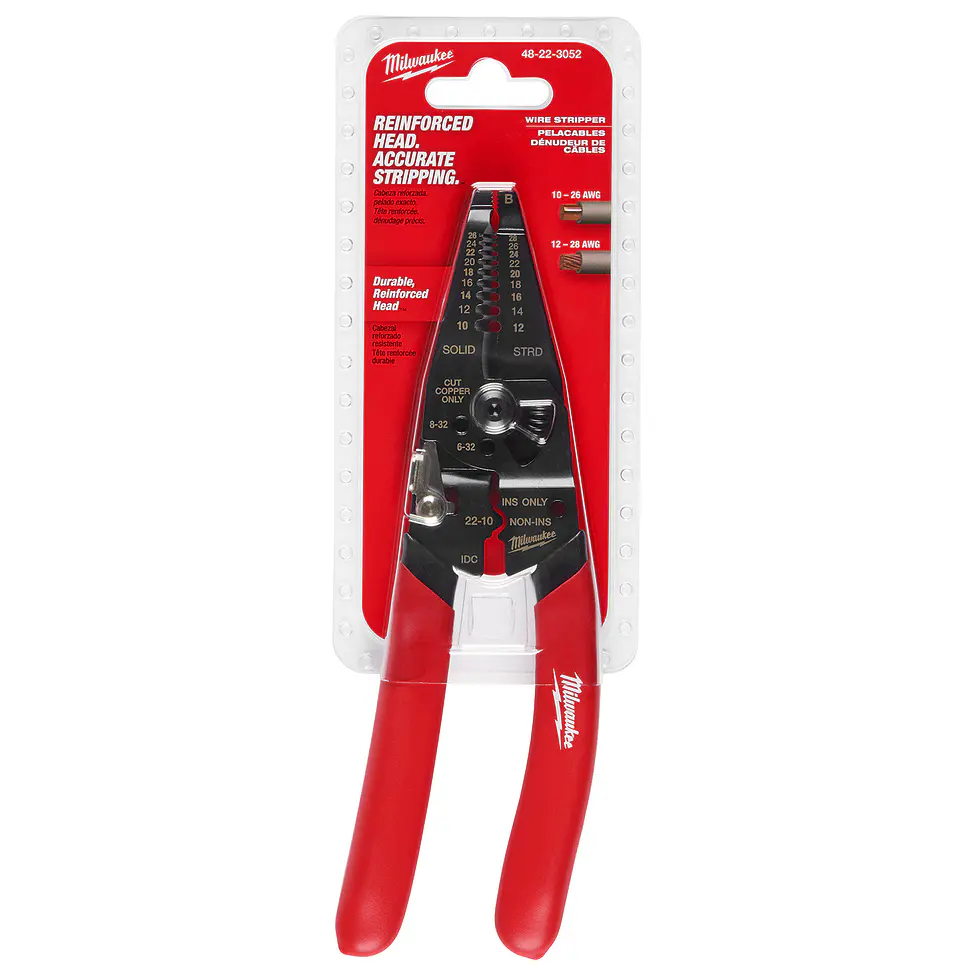 Pelacable Cortador Milwaukee 10 - 28 Awg Reforzado 48-22-3052 6