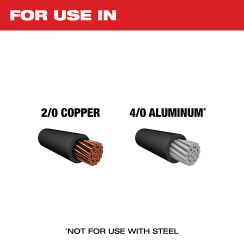 Alicate Cortador De Cables Alto Calibre Milwaukee 48-22-6104 6
