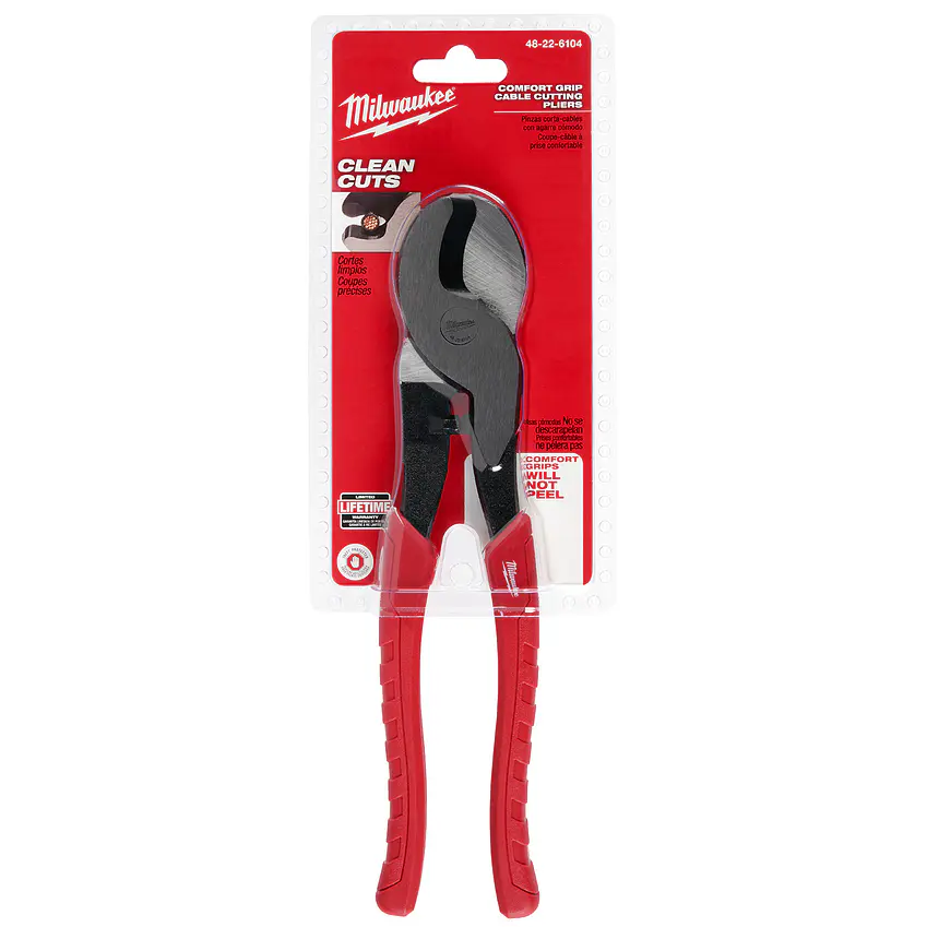Alicate Cortador De Cables Alto Calibre Milwaukee 48-22-6104 3