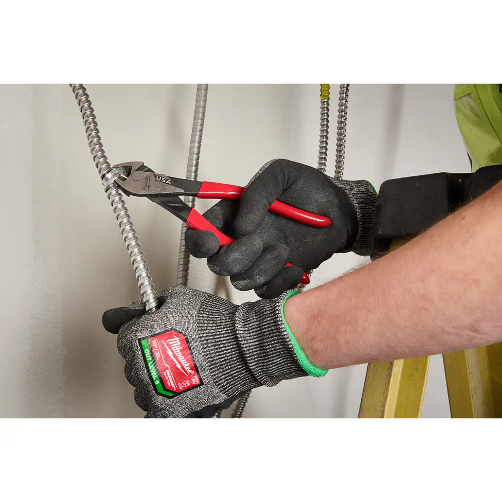 Alicate Corte Diagonal Milwaukee 8 Pulgadas Hecho En Usa MT508 13