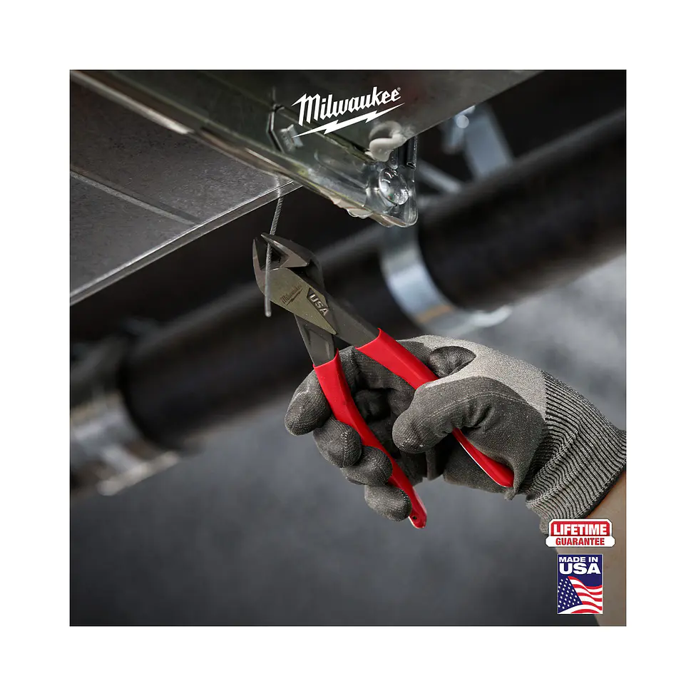 Alicate Corte Diagonal Milwaukee 8 Pulgadas Hecho En Usa MT508 10