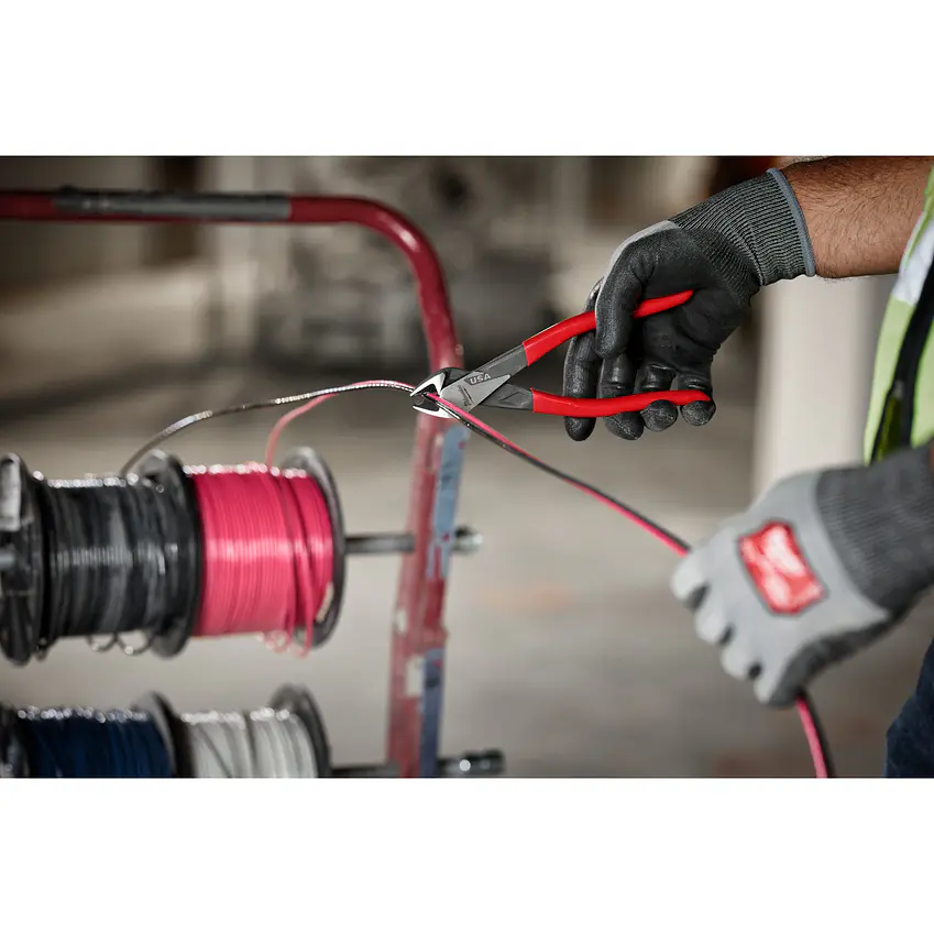 Alicate Corte Diagonal Milwaukee 8 Pulgadas Hecho En Usa MT508 17