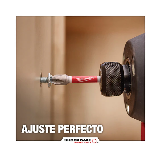 Set Puntas Y Brocas Milwaukee Shockwave 50 Piezas 48-32-4013 6